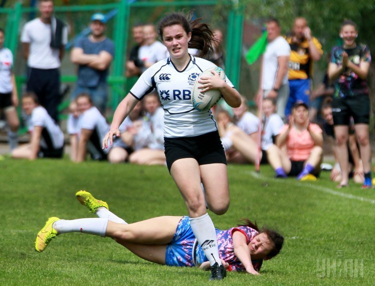 2-й тур чемпионата Украины по регби-7 среди женских команд во Львове