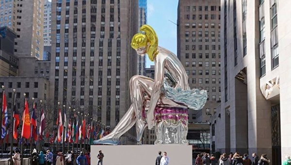 Скульптура Джеффа Кунса
