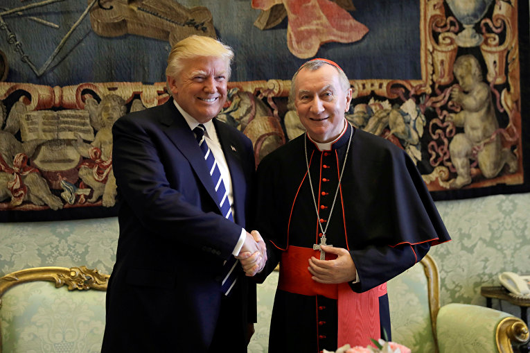 Встреча Трампа с Папой Римским