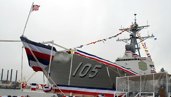Американский эсминец USS Dewey. Архивное фото