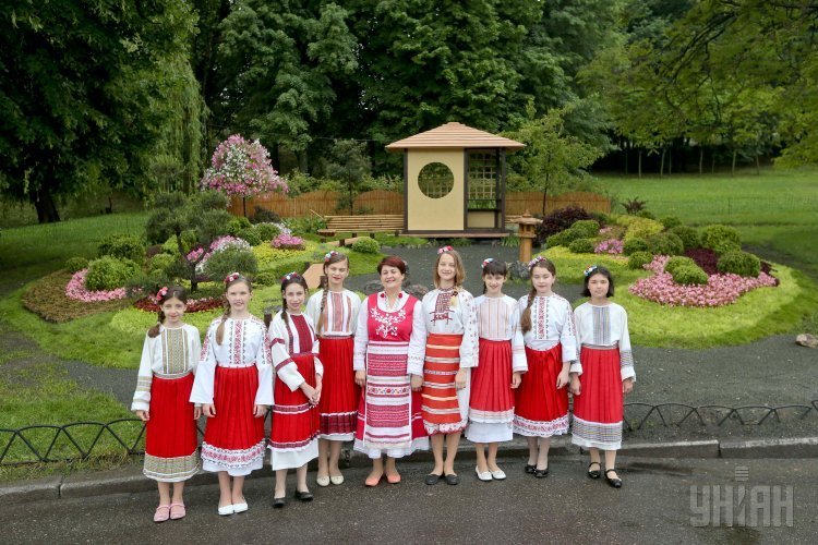 Цветочный фестиваль Япония глазами Украины в Киеве