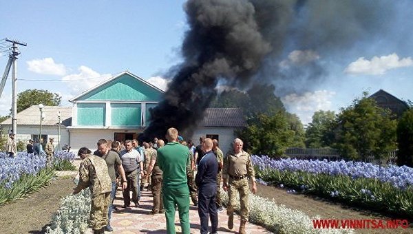 Земельный конфликт в Козятине Винницкой области, 29 мая 2017
