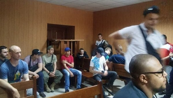 В Одессе Автомайдан заблокировал Приморский суд