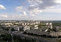 Вид на проспект Шухевича в Киеве