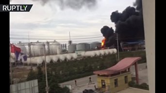 Восемь человек погибли в результате взрыва на нефтехимическом заводе в Китае