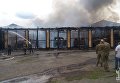 Пожар на военном складе в Ровно