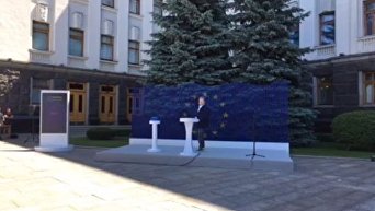 Выступление Порошенко по поводу запуска обратного отсчета до безвиза с ЕС