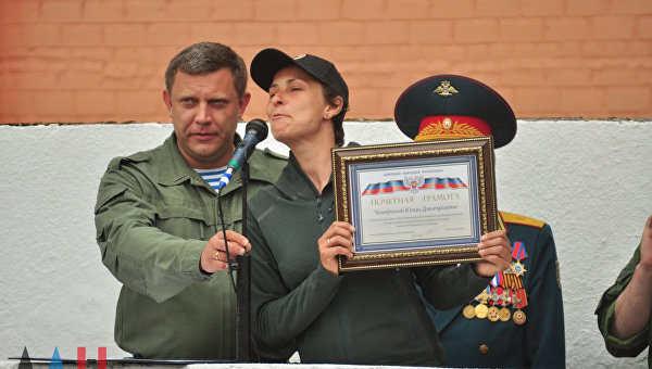 Александр Захарченко и Юлия Чичерина