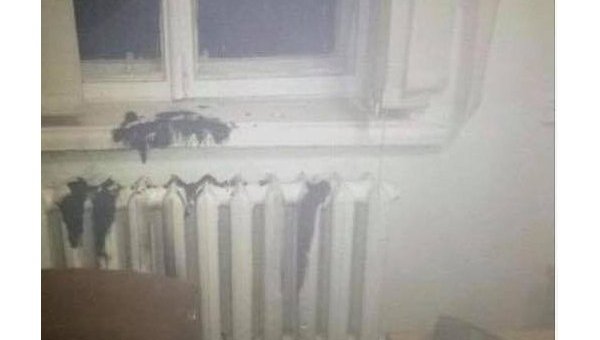 В Киеве мужчина поджег кабинет участкового