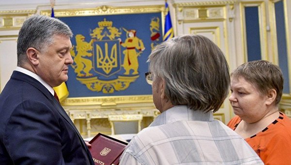 Встреча Петра Порошенко с родителями погибшего на Майдане белоруса, 13 июня 2017