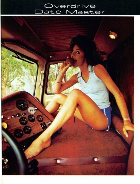 Девушки и грузовики: винтажные обложки журналов 70-х
