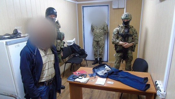 Задержанный агент МГБ Приднестровья