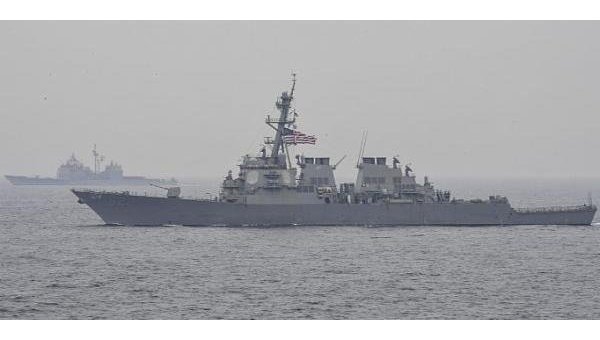 Эсминец ВМС США USS Fitzgerald