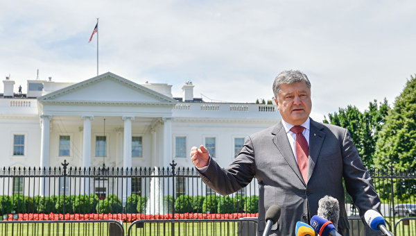 Президент Украины Петр Порошенко в США