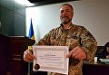 Убитый в Киеве начальник разведки 1-го батальона 54-й ОМБР Сергей Олейник