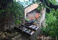 Обрушение стены в Мукачево