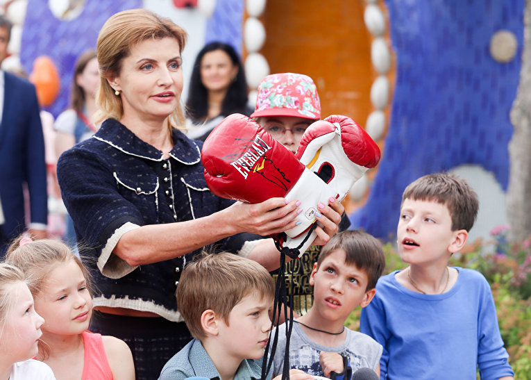 Марина Порошенко объявила результаты аукциона В ритме спорта