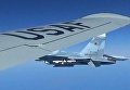 Сближение российского Су-27 с самолетом-разведчиком США. Архивное фото