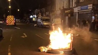 Столкновения в Лондоне