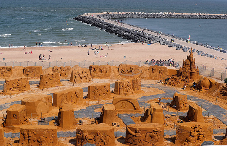 Фестиваль песчаных скульптур