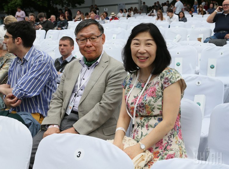 Посол Японии в Украине Щигеки Суми на Alfa Jazz Fest