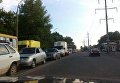 Перекрытие дороги в Херсоне, 28 июня 2017
