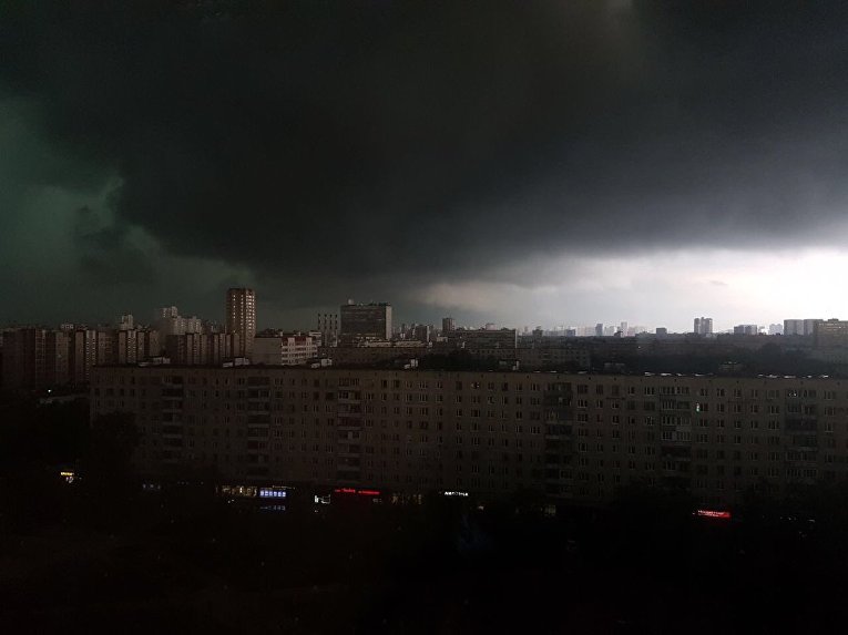 Шторм в Москве, 30 июня 2017