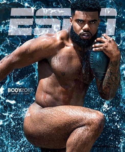 Обнаженные спортсмены на обложке журнала ESPN
