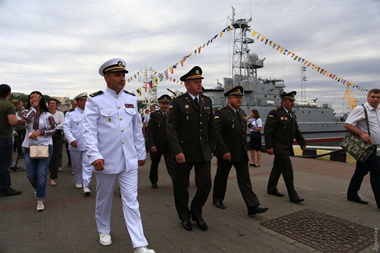 День вмс. Штаб ВМС Украины в Одессе.