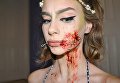 От Ходячих мертвецов до Спайдермена: 15-летняя Кейт Вернер впечатлила соцсети пугающим арт-макияжем