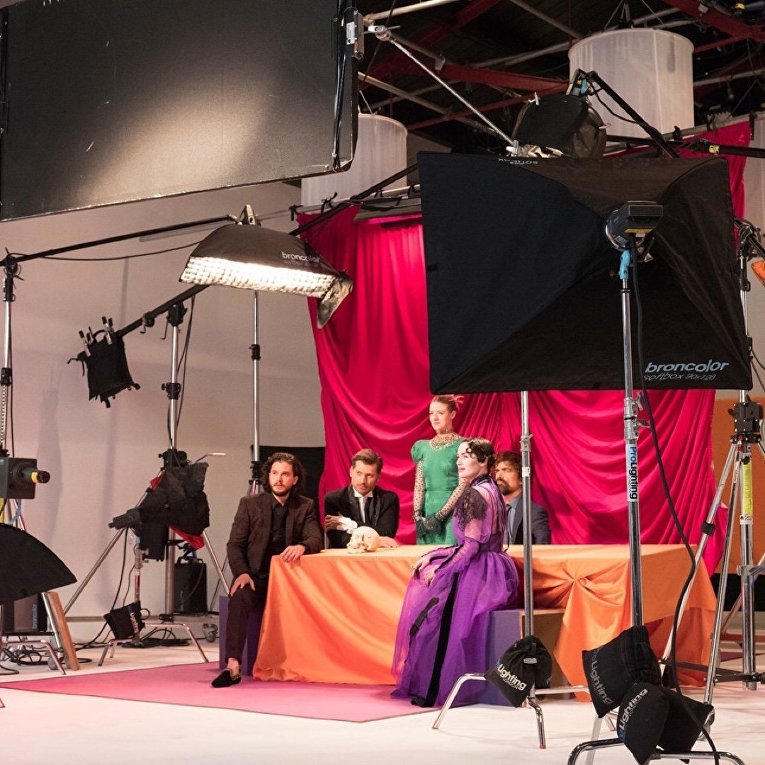 Актеры сериала Игра престолов в фотосессии Майлса Олдриджа для Times