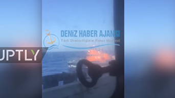 Береговая охрана Греции обстреляла турецкое судно в Эгейском море. Видео