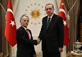 Встреча Мустафы Джемилева с президентом Турции Тайипом Эрлоганом