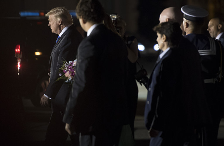 Трамп прибыл с визитом в Польшу