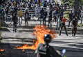 Беспорядки в столице Венесуэлы