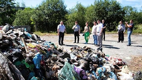 Львовский мусор на Прикарпатье