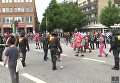 Старт саммита G20 на фоне беспорядков в Гамбурге. Видео