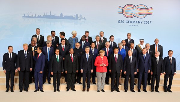 Саммит G20. Коллективное фото