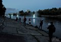 На Русановском канале в Киеве заработали светомузыкальные фонтаны