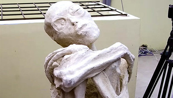 В пустыне Наска (Перу) были найдены мумифицированные тела антропоморфных существ