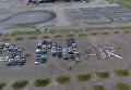 Сохранить Ryanair. Во Львове прошел масштабный автомобильный флешмоб. Видео