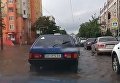 Затопленный проспект в Харькове