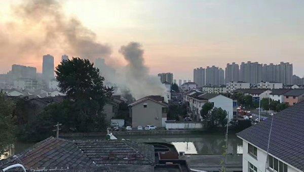 В Китае горел жилой дом, погибли 22 человека
