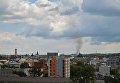 Пожар в центре Львова