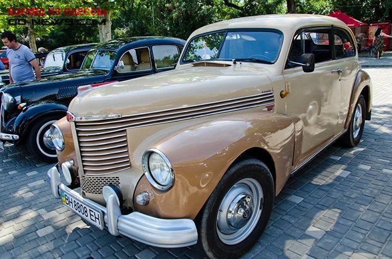 Ралли ретро-автомобилей в Одессе