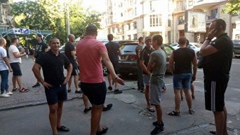 Патриотические разборки в Одессе, 18 июля 2017