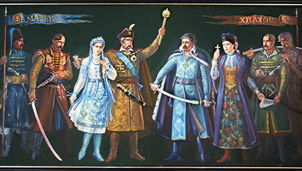 Иллюстрация к опере Харьковского театра оперы и балета Мазепа