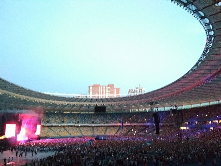 Концерт Depeche Mode на НСК Олимпийский в Киеве