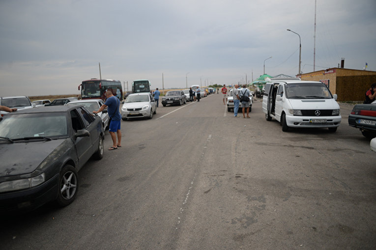 Ситуация на границе с Крымом
