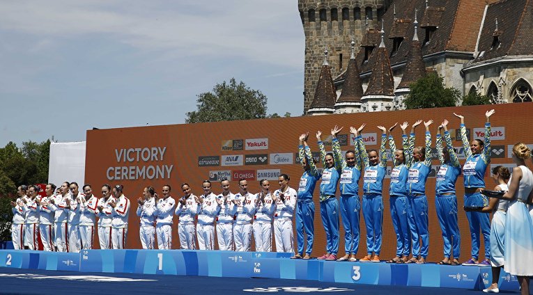 17-й чемпионат мира по водным видам FINA World Aquatics Championships Synchro